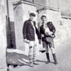 CEA Pete Sawyer and EA Algy Longworth at Corradino, Malta. Photo from Alan Clements