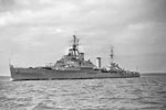 HMS Gambia. 1953