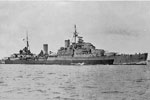 HMS Gambia. This image was on the original HMS Gambia Association website but all that it is known about it is that it was taken pre-1953.