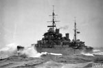HMS Kenya in the Actic, May 1942. Imperial War Museums A9223