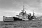 HMS Mauritius, August 1942. Photo: Lt. H. A. Mason. Imperial War Museums A 12926