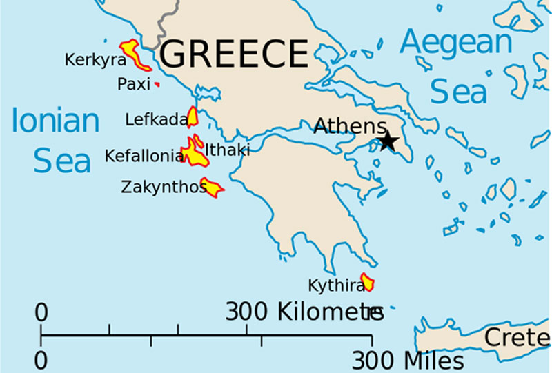 Greek Ionian Islands