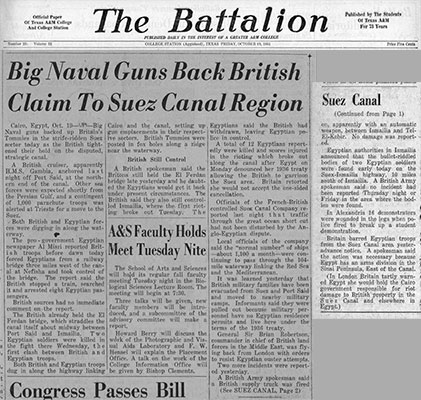 The Battalion, Friday, October 19, 1951