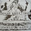 This looks like a map of HMNZS Gambia's travels