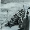 HMS Gambia in Aden, Yemen