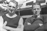 'The Chief' and George Bennett. Photo kindly supplied by Peter Bennett.