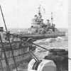 HMS King George V refuelling at sea. Photo kindly supplied by Peter Bennett.