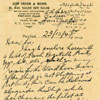 Provision price list from Jim Irish and Sons, Port Said, December 23, 1947. Image from Julian Best.