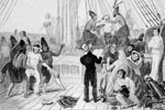 HMS Adventure and Beagle crossing the line. 1826 to 1836. Welcome Library L0014710 CC BY 4.0