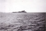 Château d'If in the Bay of Marseille in southeastern France, 1950. It is famous for being one of the settings of Alexandre Dumas' adventure novel The Count of Monte Cristo. 'If' is the French word for the Yew tree. Photo from Alan Clements