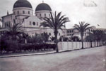 Mosque at Benghazi, Libya, 1950. Photo from Alan Clements