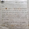 A letter from the admiralty dated June 12, 1946 informing Jeken that he had been awarded the Distinguished Service Cross. Photo kindly supplied by Jamie Elwin
