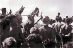 Crossing the Line ceremony, July 1958. Photo kindly supplied by Bill Hartland