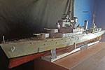 Radio-controlled model of HMS Gambia by John Birch.