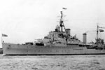 HMS Gambia in 1954