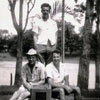 Ken Griffin and friends at Diyatalawa Rest Camp, Ceylon (now Sri Lanka). Photo kindly submitted by Janet Kirkham, niece of sick berth attendant Ken Griffin