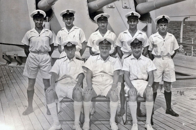 Medical Team on HMS Gambia during the 1955/6 Commission