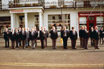 HMS Gambia Association on parade, Leamington Spa in 1992. This photo was kindly submitted by Ian Frost of Leamington Spa RNA