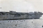 HMCS Magnificent was deployed with the RN Mediterranean Fleet under the command of Admiral Lord Louis Mountbatten. Mountbatten ordered Abandon Ship!! Duty watch stand fast! Greece, July 1952