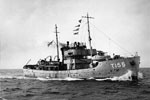 HMNZS Inchkeith, Isles-class Minesweeper. Torpedo Bay Navy Museum
