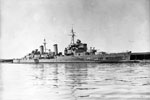 HMS Edinburgh on a Malta convoy. August 1941. Photo: Lt. R. G. G. Coote. Imperial War Museum A 5021