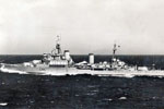 HMS Gambia. No Date. Crown Copyright