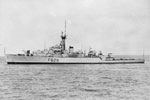 HMS Loch Killisport (F628), a Loch class frigate seen on September 22, 1954. Imperial War Museums HU 129883