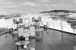 HMS Mauritius rounding the Cape in a following sea, August 1942. Photo: Lt. H. A. Mason. Imperial War Museums A 11315