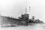 HMS Scout was an S class destroyer built in 1917. Here she is in 1918. She had various pennant numbers, G35, H6A, and H51. Confusingly HM Marne, a M class destoyer, also had the pennant number G35. HMS Scout was scrapped in 1946. Imperial War Museums Q 75509