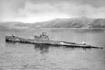 HMS Truant on her return to a British port after two and a half years service abroad. December 10, 1942. Photo: S. J. Beadell. Imperial War Museums A 13148
