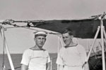 Peter Holtham and David Judge in 1958. Photo from Christine Deane