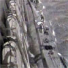 Transferring a torpedo tube to HMS Tudor. Photo from Christine Deane
