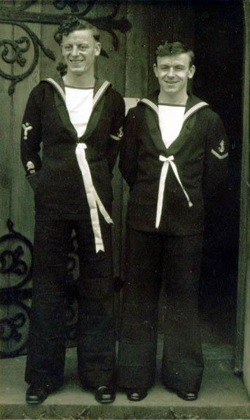 Julian and Keith Best, April 1962