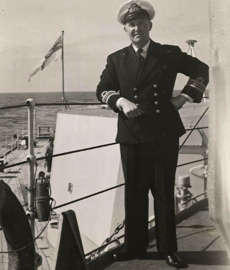 Ken Lobb in April 1955