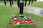 The "Leader" standard. New Zealand War Memorial, Southern Stand, at Hyde Park Corner, London. August 9, 2017