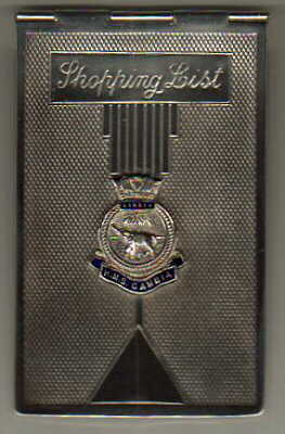 HMS Gambia shopping list cover