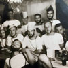 Christmas 1951 at Port Said. Alan Goodwin is middle row, first from the right. One of Alan Goodwin's photos, submitted by his grandson, Steve McAllister.
