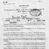 William Purdy's notice of attestation. Photo kindly provided by his son, Garry