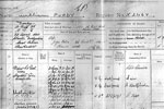 Extract from Bill's service record. Photo kindly provided by Bill's son, Garry