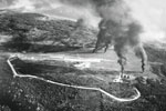 An arial view of Sabang during Operation Cockpit on April 19, 1944