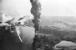 An arial view of Sabang during Operation Cockpit on April 19, 1944