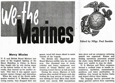 USMC in Zante