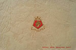 Christmas card home from HMNZS Achilles. Photo kindly supplied by Garry Carlyle.