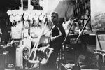 This is Leading Electrical Mechanician Ken Booth, known as "General"in 1950. Photo from my dad's albums.