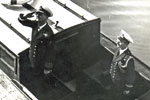 Admiral Campbell CinC of the Canal Zone, 1952. Photo from my dad's albums.