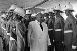 Inspection by the Prime Minister of Lebanon, 1950. Photo from my dad's albums.