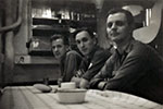 Unfortunately we do not know who these sailors are, but it was taken in 1955. Image from Amanda Dalton, John Aire's daughter