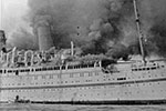 HMT Empire Windrush, March 1954.