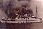 HMT Empire Windrush, March 1954.