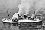 HMT Empire Windrush, March 1954. Photo: Imperial War Museums A32889